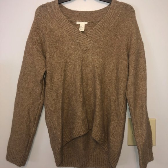 H&M Oversized Tan Sweater - Picture 1 of 2
